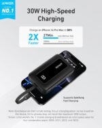 Anker Zolo 30W Power Bank 10000mAh with Built-in USB-C Cable (Model: A1688H11) Price In Muscat Oman - Image 3