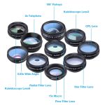 Apexes 10‑in‑1 Mobile Lens Kit – Universal Clip‑On Smartphone Lens Set (Wide, Macro, Fisheye & Telephoto) – - Image 3