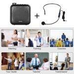 APORO T15 Portable Voice Amplifier – 12W Mini Speaker with Wired Microphone, TF Card Support, and 12-Hour Battery Life – Price in Oman - Image 5