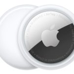 Apple AirTag A2187 – Bluetooth Tracker with U1 Chip, IP67 Water Resistance, and Replaceable Battery,