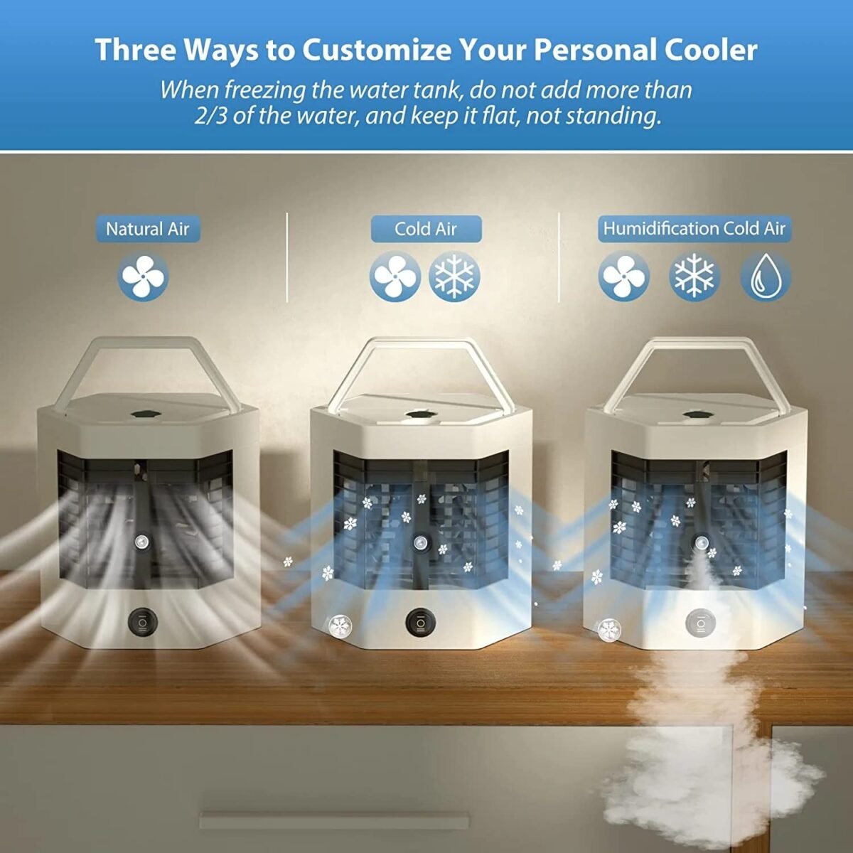 Arctic Air Cooler Ultra – Portable Evaporative Mini AC with Hydro‑Chill & Whisper‑Quiet Fan - Image 3