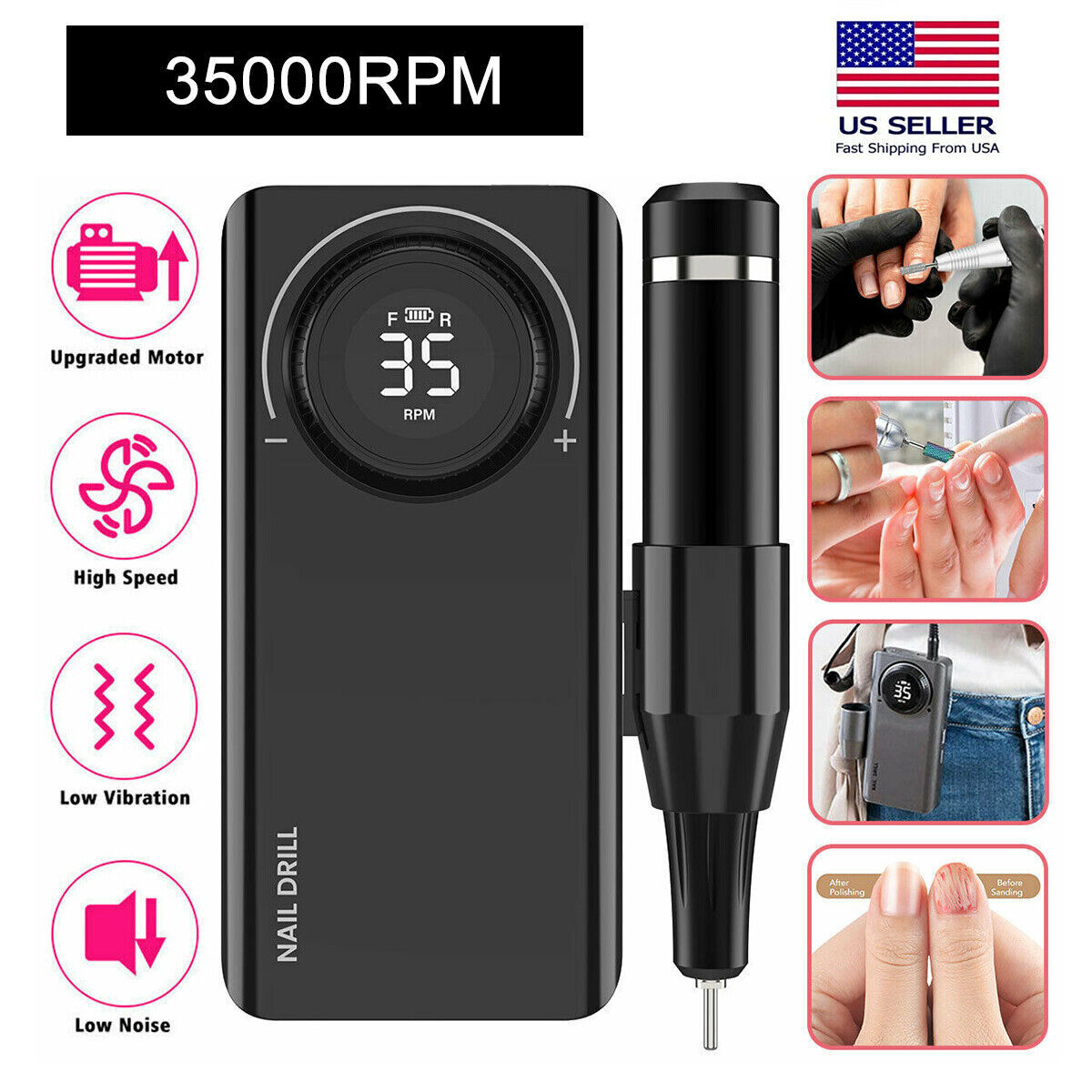 arvo-nail-drill-and81-professional-electric-efile-manicure-p.jpg Arvo Nail Drill AND81 – Professional Electric E‑File Manicure & Pedicure Kit - Image 1