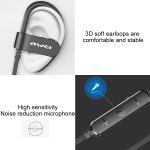 Awei WT50 Ear-Hook Wireless Sport Headphones – Bluetooth 4.2, IPX4 Waterproof, Dual Battery Design – - Image 4