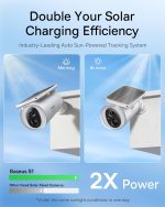 Baseus Security S1 Pro Solar Camera – 3K Dual‑Lens with Automatic Sun‑Powered Tracking, IP67, Expandable Storage - Image 2