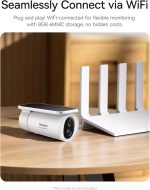 Baseus Security S1 Pro Solar Camera – 3K Dual‑Lens with Automatic Sun‑Powered Tracking, IP67, Expandable Storage - Image 5