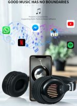 BatMan Bluetooth Headset TM-BTH600 with LED Mic, FM Radio & SD Card Slot – Wireless Headphones for Clear Calls & Music - Price in Oman - Image 4