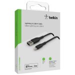 Belkin BoostCharge 1 m Braided Lightning to USB‑A Cable – MFi Certified & Durable - Image 5