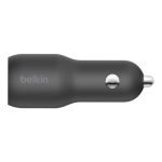 Belkin BoostCharge Dual Car Charger 37 W – USB‑C PPS 25 W + USB‑A 12 W, Fast Charging for iPhone & Samsung - Image 3