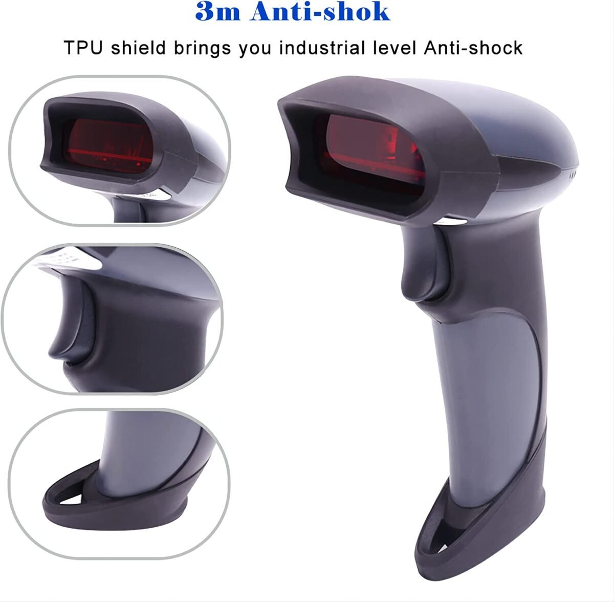 Beva Wireless Barcode Scanner BV99 – Portable Bluetooth Barcode Reader - Image 2