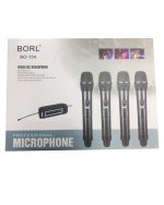 Borl BO-104FC Professional Wireless Microphone Set – Versatile Audio Solution for Events and Performances, Price in Oman - Image 3