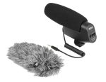Boya BY-VM600 Cardioid Shotgun Microphone – Ideal for DSLR Cameras and Camcorders – High-Quality Audio Recording - Image 3