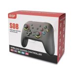 BSP Wireless Gaming Controller NS/iOS/PC/PS4/PS3 SO8 – Bluetooth Gamepad for Nintendo Switch, Mobile & PC – - Image 4