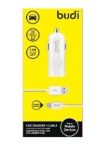 Budi 062L Car Charger with 1 USB Port & Lightning Cable – Fast Charging Solution for iPhone, - Image 3