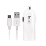 Budi 062M 12W Car Charger with 1 USB Port & Micro USB Cable – Fast Charging Best Price In Muscat Oman