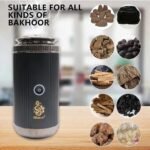 Bukhoor Crystal Incense Burner B35 – Portable Electric USB-C Rechargeable Burner with 2000mAh Battery, Turbo Fan, and Elegant Crystal Design – Ideal for Home, Office, - Image 3