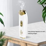 Bukhoor Electric Diffuser B002 – White & Gold USB-Powered Portable Incense Burner - Image 4