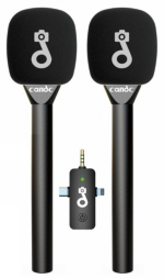 Candc Dual Wireless Microphone System in Oman – 2TX 1RX Clear Audio