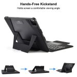Choetech BH-012 Wireless Keyboard Case for iPad Pro 11 | Bluetooth Keyboard with Touchpad, Apple Pencil Holder & Adjustable Stand - Image 5