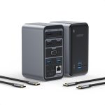 Choetech HUB-M21 15-in-1 USB-C Multiport Docking Station – Expand Your Connectivity with Triple 4K HDMI, VGA, USB 3.0, Ethernet,