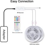 Coolapa 30m RGB LED Strip Light with Remote & App Control – Music Sync Lighting for Home Decor, Price in Oman - Image 2