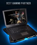 Coolcold K25 USB Laptop Fan Stand – 4‑Fan Cooling Pad with LED, Adjustable Height for 12–17″ Laptops - Image 5