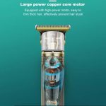 Daling DL-1523 Professional Cordless Hair Clipper with LED Display – Rechargeable Grooming Tool for Men, Price in Oman - Image 3