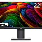 Dell 22″ Borderless Full-HD Monitor with Rotatable Stand – Ultra-Thin Bezel –