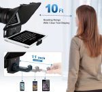 Desview T3 Teleprompter for Smartphone/Tablet/DSLR – 11" Display, Bluetooth Remote, App Contro, - Image 4