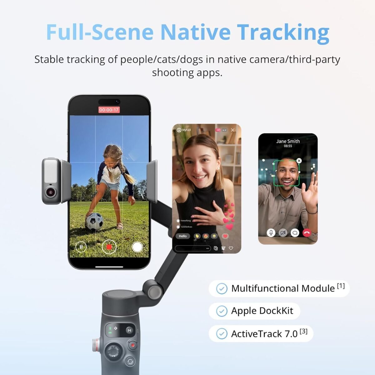 DJI Osmo Mobile 8 OM8 in Oman – Advanced Smartphone Gimbal Stabilizer - Image 3