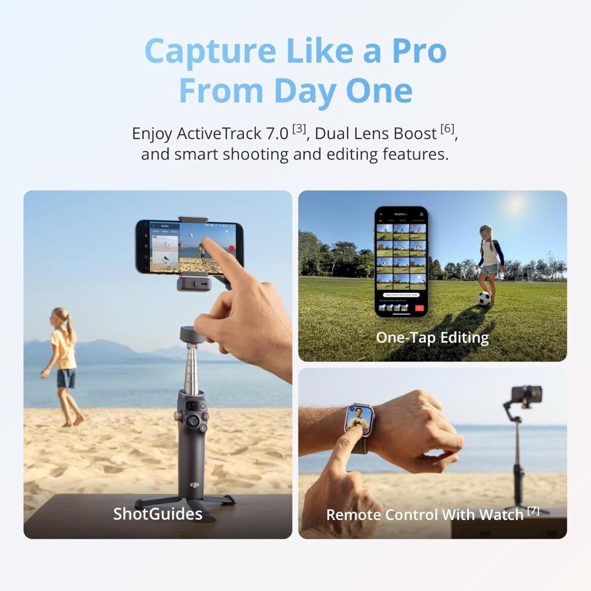 DJI Osmo Mobile 8 OM8 in Oman – Advanced Smartphone Gimbal Stabilizer - Image 5