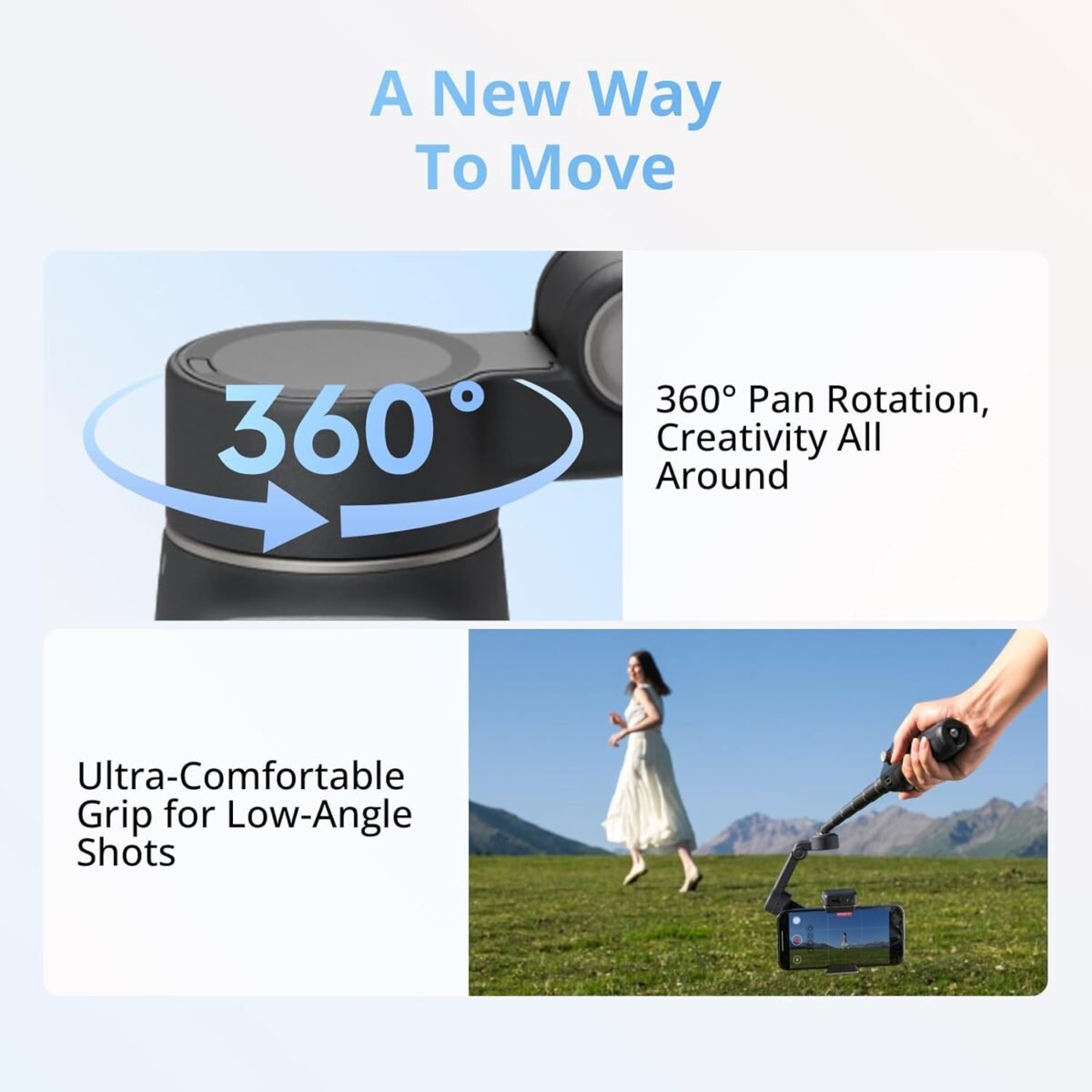 DJI Osmo Mobile 8 OM8 in Oman – Advanced Smartphone Gimbal Stabilizer - Image 7