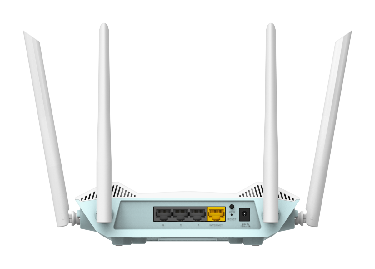 D‑Link Eagle Pro AI R15 AX1500 Dual‑Band Wi‑Fi 6 Smart Router – AI Optimizer, WPA3 & Gigabit LAN/WAN - Image 2