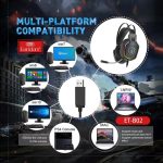 Earldom B02 Gaming Headset with Heavy Bass – Immersive Sound & Comfort – - Image 3