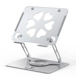 Earldom EH238 Aluminum Alloy Laptop Stand (360° Adjustable, Foldable, Ergonomic Riser)