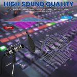 EIVOTOR Sensitive Microphone A1 – Professional USB Condenser Microphone with 3.5mm Jack, Plug & Play, - Image 5