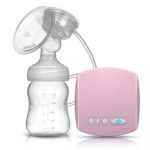 Electric Breast Pump MZ-602 – Portable, BPA-Free, USB Rechargeable with 9 Suction Levels –