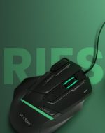 Endefo EGM 11 Wired RGB Gaming Mouse with 8 Programmable Buttons and 12000 DPI - Image 3