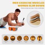 Exercise Wheel with Elbow Support – Automatic Rebound Ab Roller for Core Strength & Injury-Free Workout - Price in Oman - Image 3