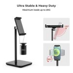 Fashion Desk Tablet Stand L‑320 – Adjustable, Foldable Aluminum Holder for All 7″–13.6″ Tablets - Image 3