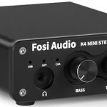 Fosi Audio HAE3 USB DAC & Headphone Amplifier – 24-Bit/192kHz Mini Stereo Amp for Gaming and Hi-Fi Audio
