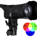 FSD‑168 RGB Spotlight with Remote – 42 W COB LED, 15‑Color Modes, Adjustable Brightness & 190 cm Tripod