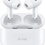 G-Tab Air 5 Pro TWS — True Wireless Bluetooth Earbuds with ANC, Bluetooth 5.3, IPX5, Up to 30H Playback & USB-C Charging