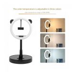 G2 TikTok Ring Light – 11″ Foldable Desktop Live Light Support with Telescopic Stand & USB Power - Image 3