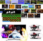 Game Console Dual Joystick V23 – Retro Handheld Emulator with 3″ Screen & AV TV Output – Price in Oman - Image 2