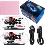 Game Console Dual Joystick V23 – Retro Handheld Emulator with 3″ Screen & AV TV Output – Price in Oman - Image 5