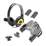Gaming Set K150 – 4‑in‑1 Mobile Gaming Kit with Headset, Triggers, Grip & Finger Sleeves