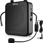 Giecy G300 Portable Bluetooth Voice Amplifier – 30W Output, 2800mAh Battery, Wired Microphone