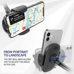 Go-Des GD-HD651 Flexible 360° Car Phone Holder – Dashboard & Windshield Mount - Image 2