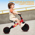 Good Kids Tricycle for Toddlers – Adjustable Steel‑Frame Trike with Parent Push Handle & Storage (Price In Oman) - Image 6