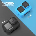 GoPro 9 & 10 Silicone Cover G312 – Full‑Body Protective Sleeve with Lens Cap & Hand Strap - Image 4